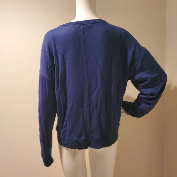 Vineyard Vines Lightweight Dream Cloth Crewneck Sweatshirt Navy Blue M - Picture 5 of 5